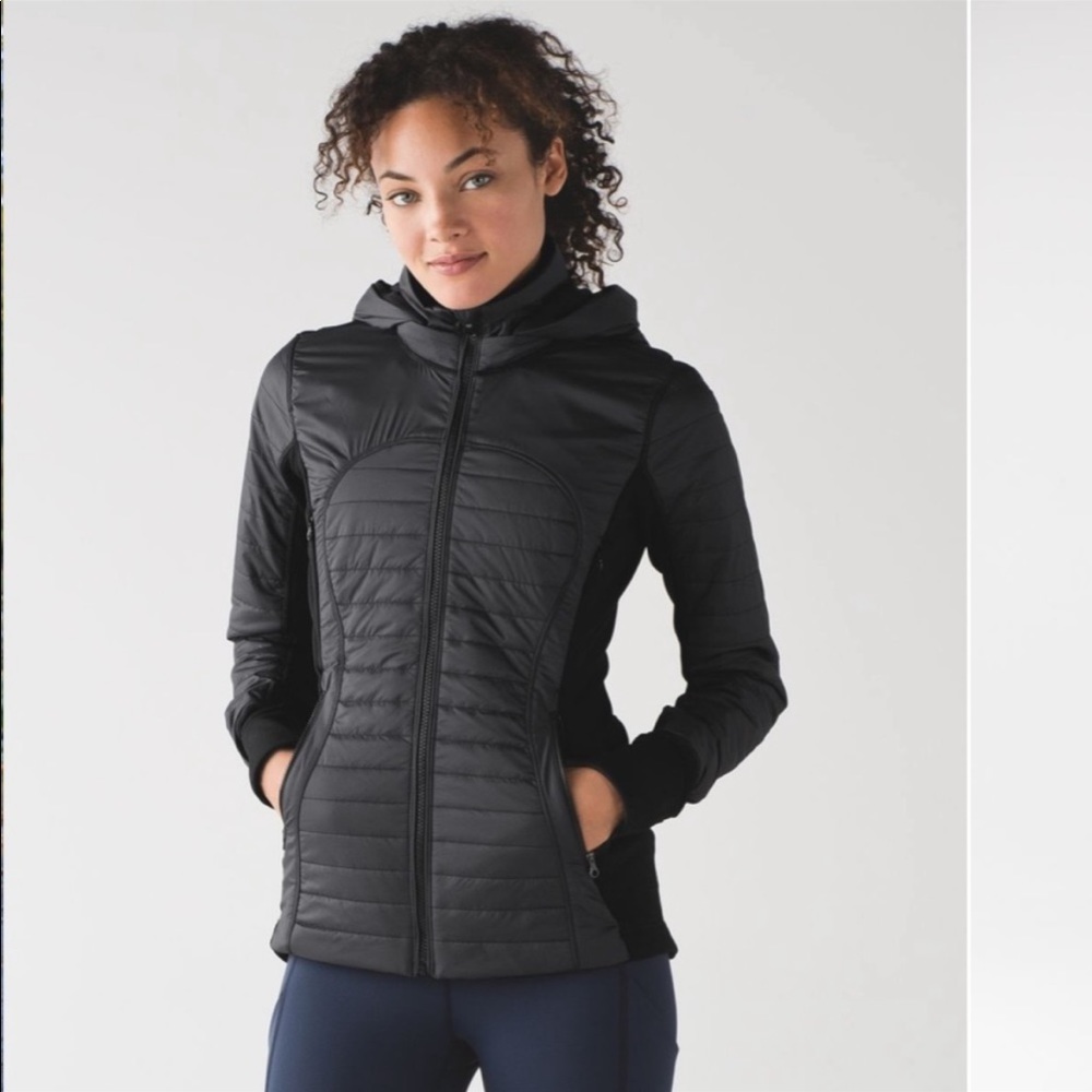 Lululemon First Mile Jacket black size 2